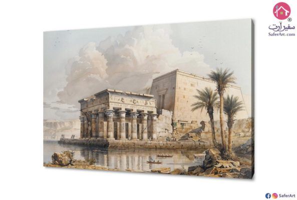 لوحات - مصر القديمة SA28736 تابلوهات مودرن بنى - بيج كلاسيك – نيو كلاسيك غرفة الاستقبال